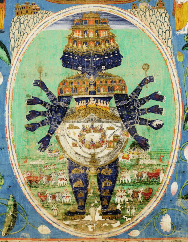 Vishvarupa Pichvai: The Cosmic Form of Krishna in Indian Art