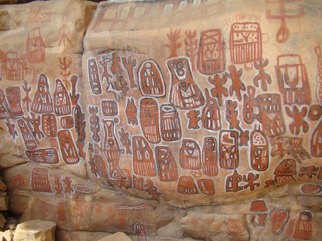 Dogon Cliff Paintings: Sacred Rock Art of Bandiagara